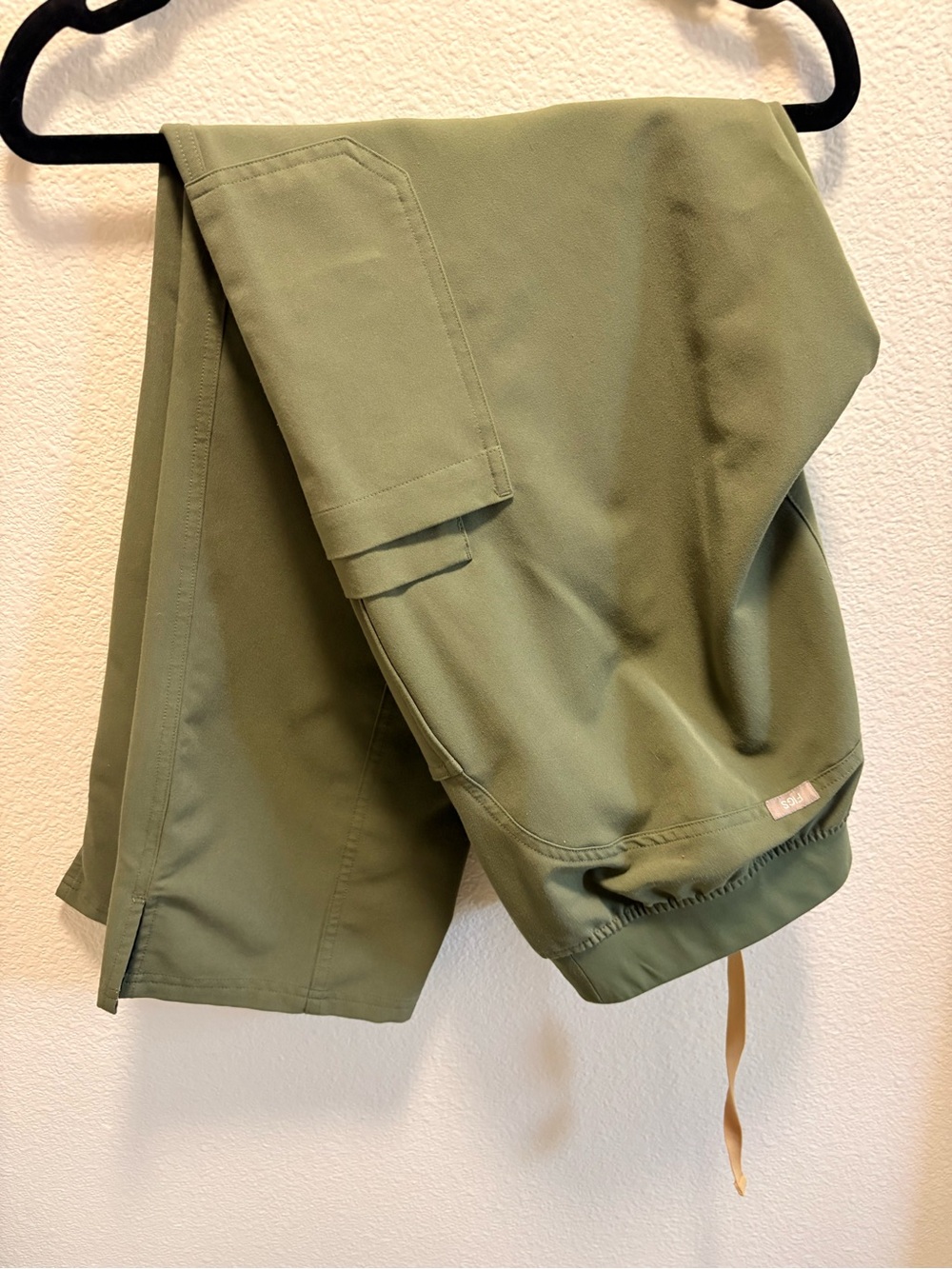 Figs Women's Olive Green Medical Scrub Trousers